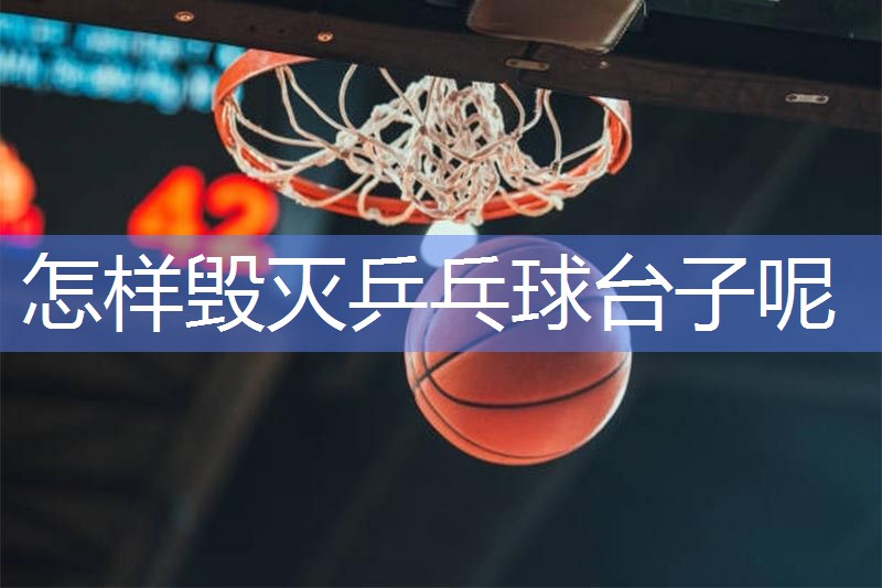 怎样毁灭乒乓球台子呢