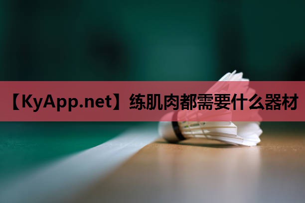 练肌肉都需要什么器材
