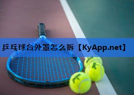 乒乓球台外罩怎么拆