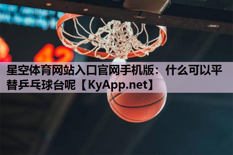 什么可以平替乒乓球台呢