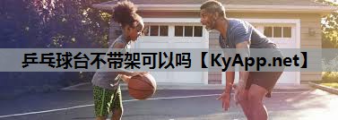 乒乓球台不带架可以吗